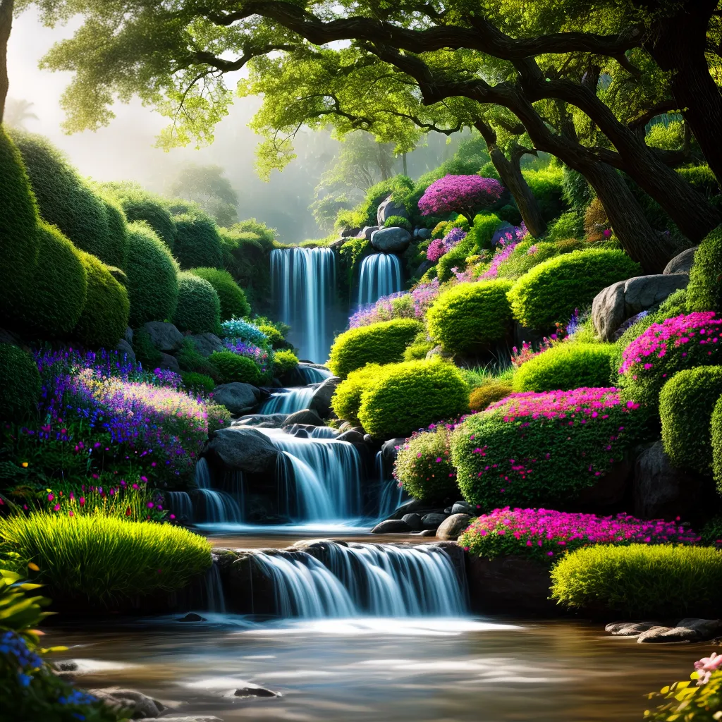 Significado de Sonhar com Jardim: Decodificando o Mundo Onírico 4 Fotos jardim flores arvores interior paz
