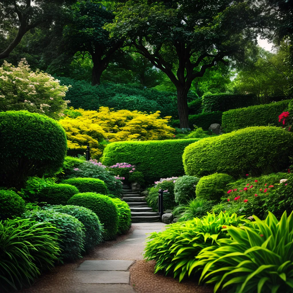 Paisagismo dos sonhos: criando um jardim mágico 3 Fotos jardim flores caminho arvore luzes