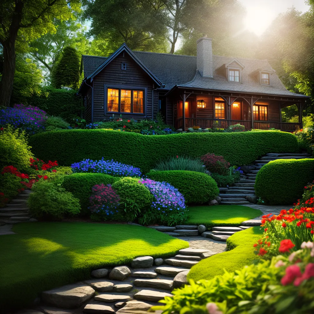 Paisagismo e sonhos: decifrando suas mensagens oníricas 4 Fotos jardim flores caminhos casa subconsciente
