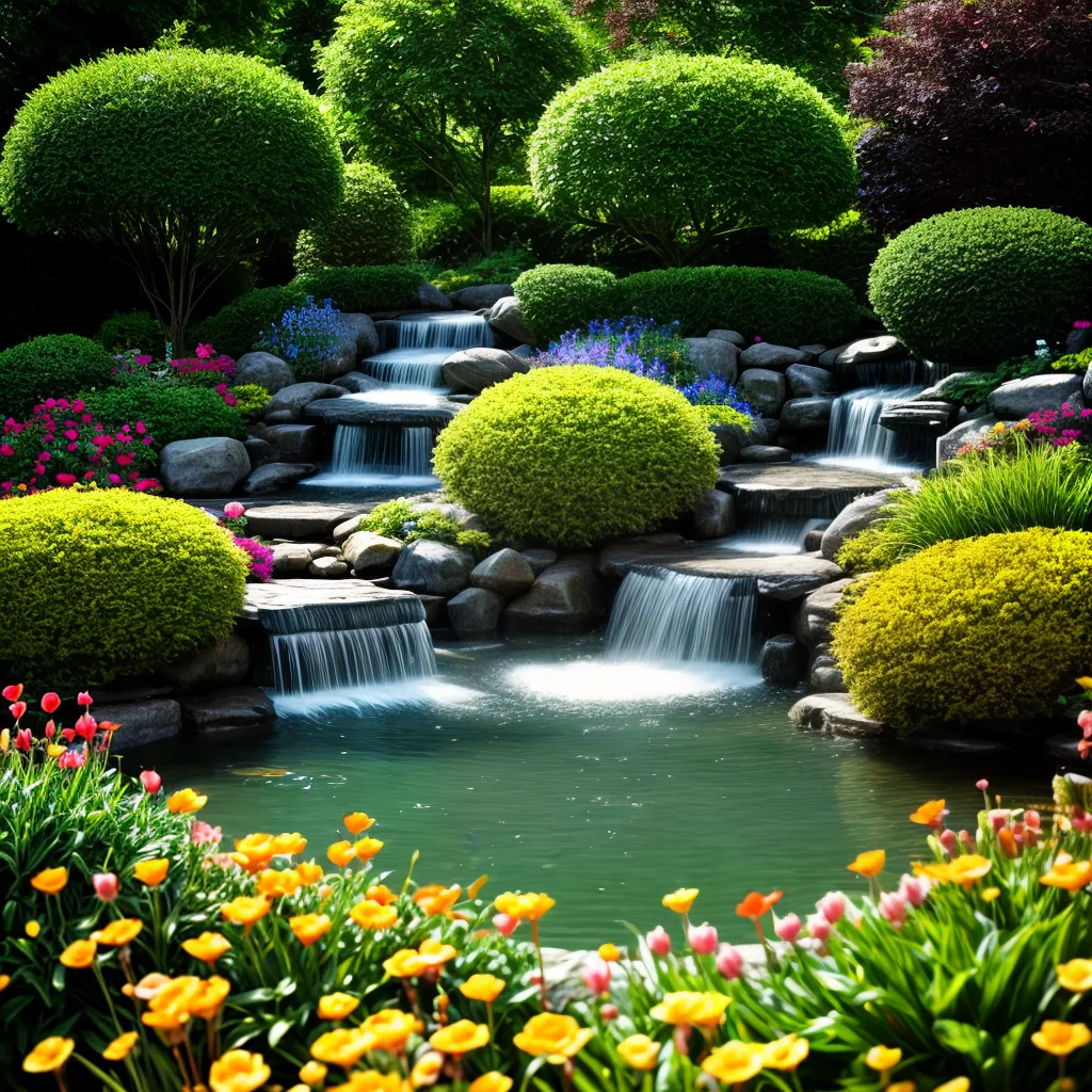 Jardim Imaginário: Descubra o que Significa Sonhar com Jardins 5 Fotos jardim flores cercado fonte kois paz