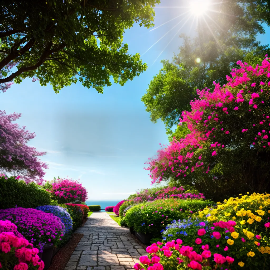Significa Sonhar com Jardim e Flores 5 Fotos jardim flores coloridas renovacao