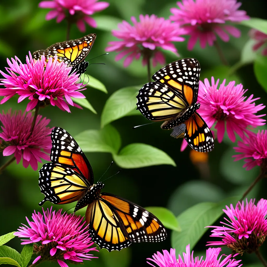Fotos jardim flores insetos borboleta beijaflor