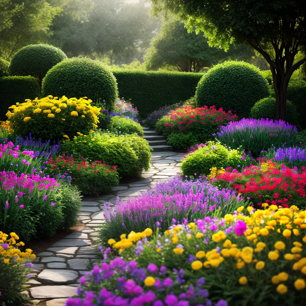 Significa Sonhar com Jardim e Flores 3 Fotos jardim flores vibrantes cuidado renovacao