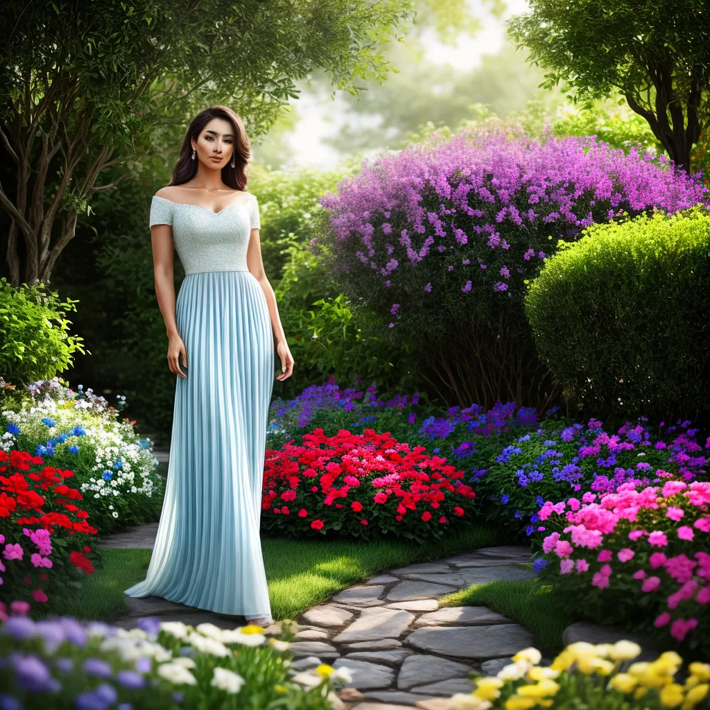 Significados de Sonhar com Flores: a força simbólica da natureza em sonhos 2 Fotos jardim flores vibrantes renovacao