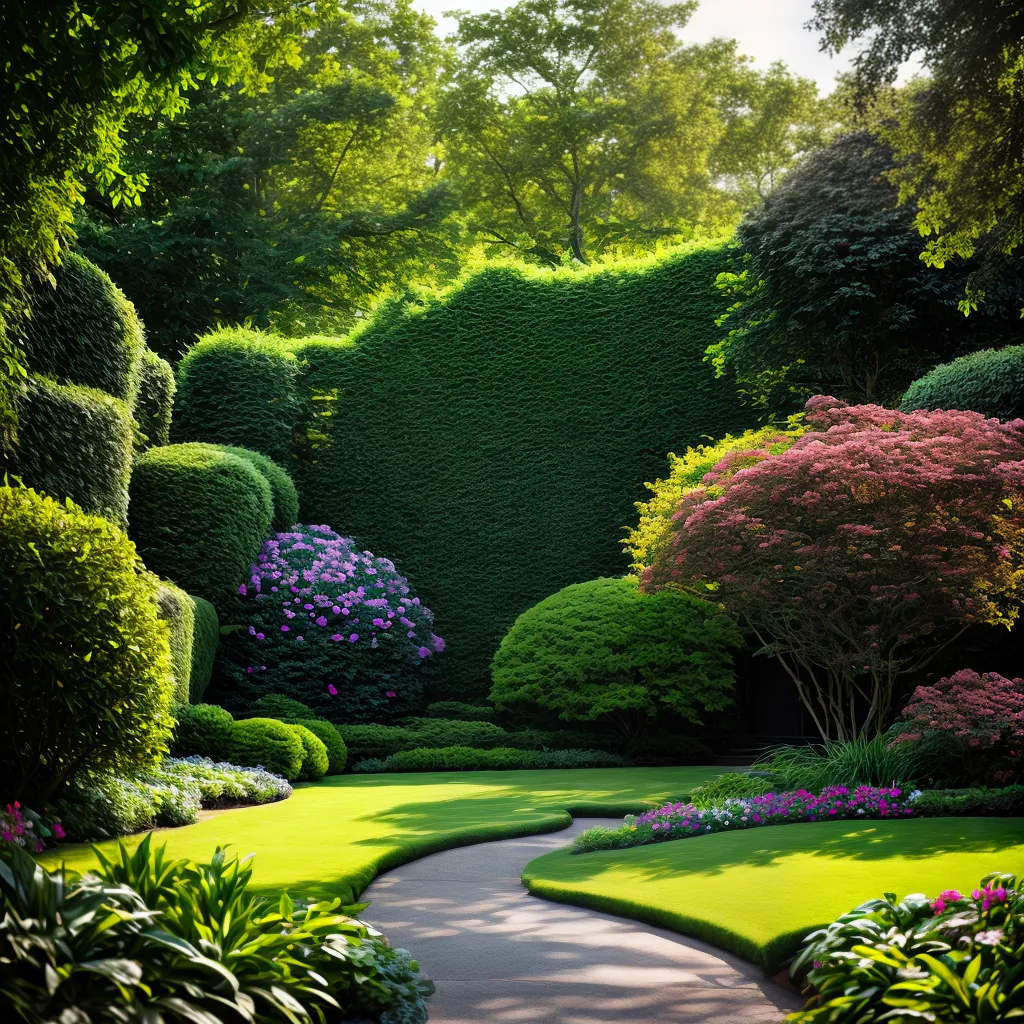 Descubra o Significado de Sonhar com Parque e Jardins. 6 Fotos jardim florido tranquilo caminho natureza