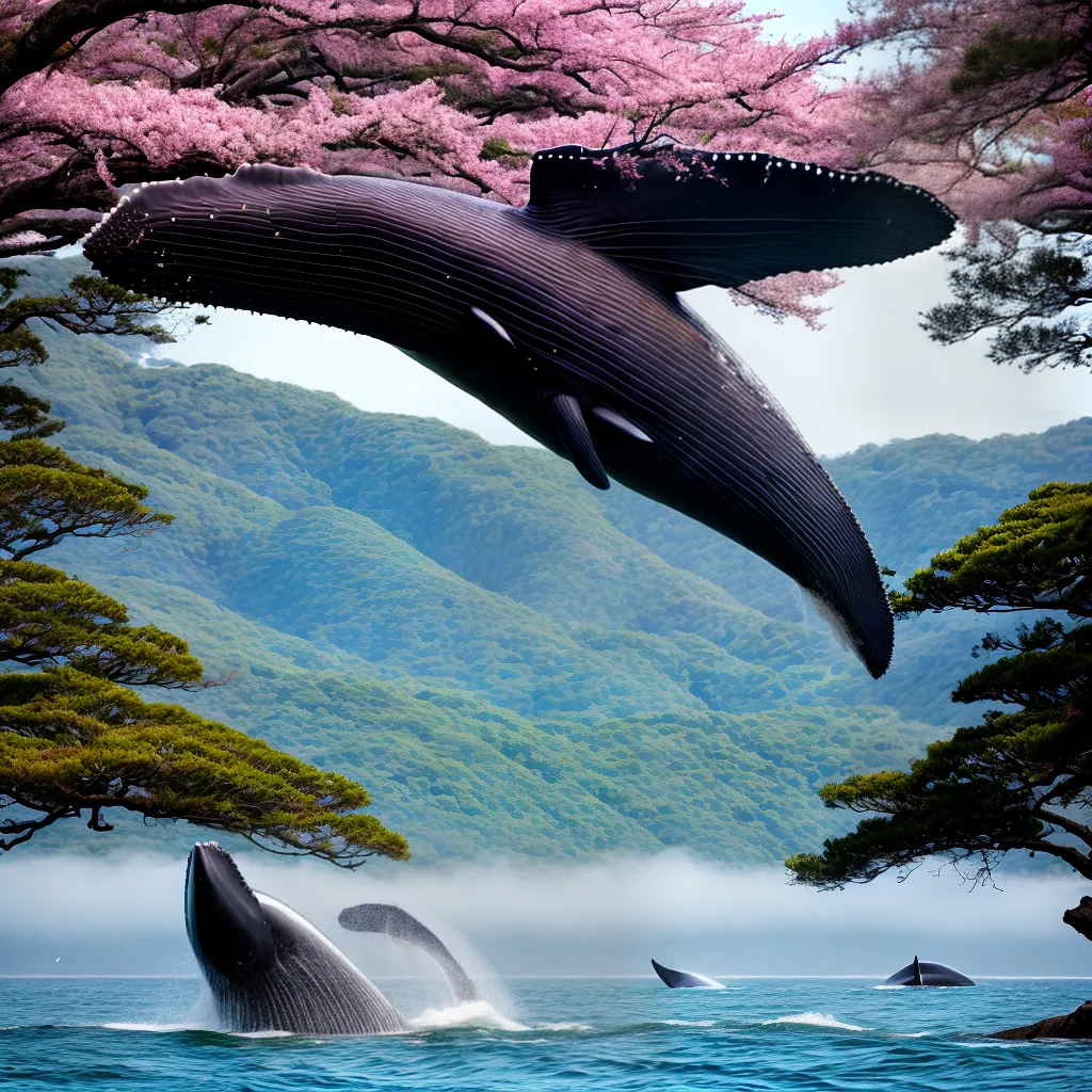 Sonhos e Viagens: O que Japão e Jubarte Representam na Simbologia Onírica 5 Fotos jardim japones baleia saltando aventura