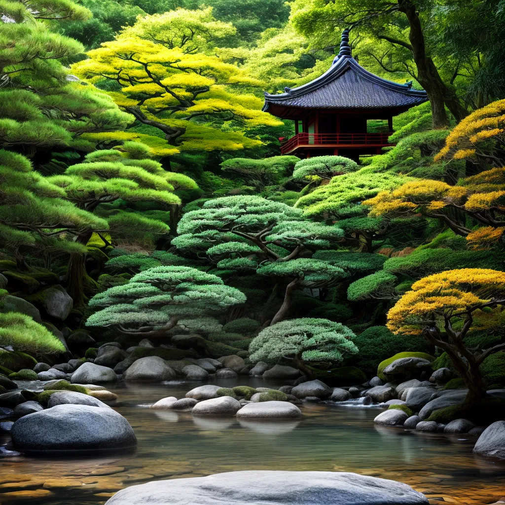 Sonhos e Empreendedorismo: A Relação entre a Filosofia Japonesa e o Sucesso nos Negócios 3 Fotos jardim japones bonsai meditacao kaizen