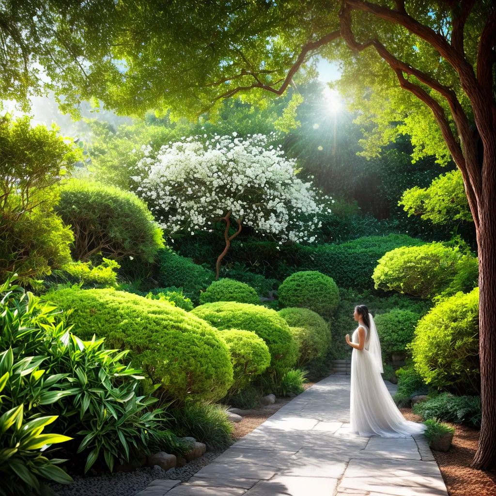 Fotos jardim jasmim serenidade espiritualidade