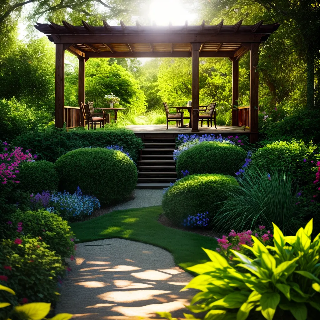 Germinação Gazebo: O que significa sonhar com plantas em um pergolado? 5 Fotos jardim pergola flores natureza paz