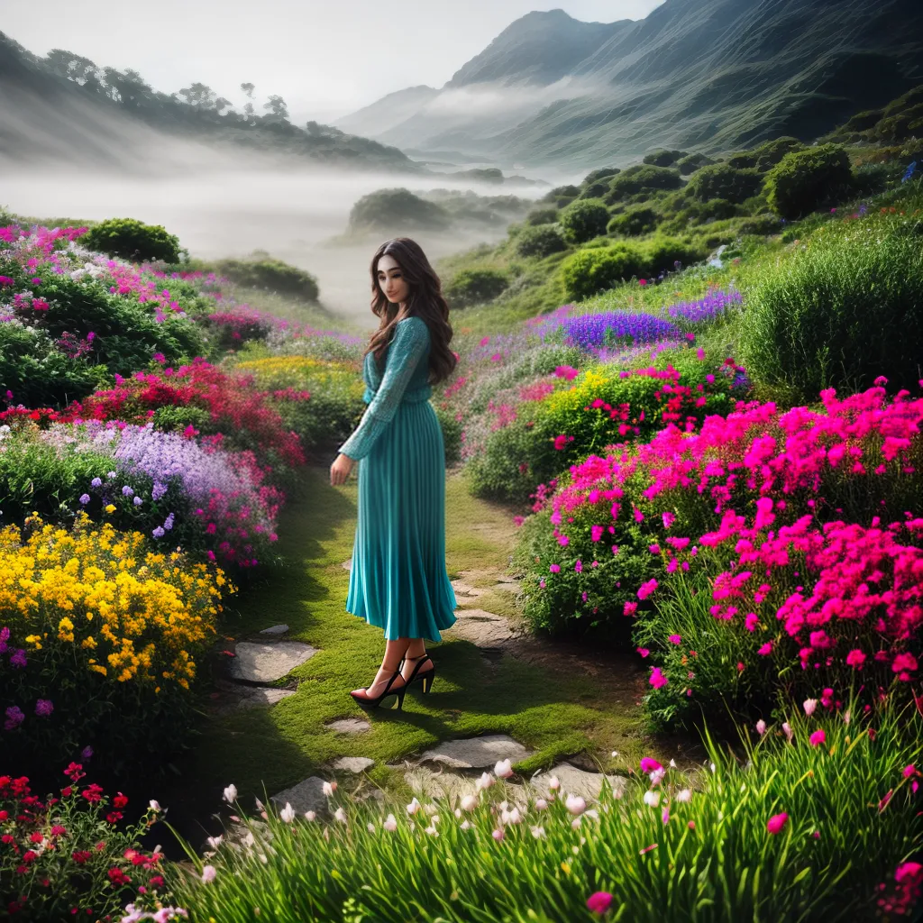 O que Significa Sonhar com Flores Nobres de um Jardim Secreto? 6 Fotos jardim secreto flores coloridas