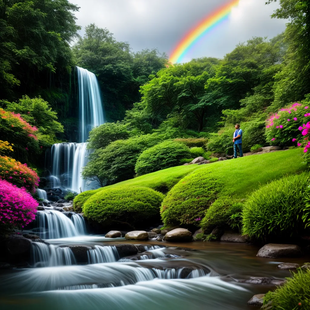 Fotos jardim serenidade arcoiris crescer