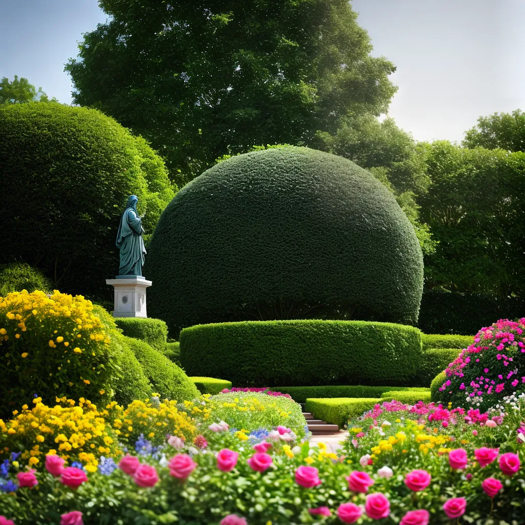 Jardim dos Sonhos: O Significado de Sonhar com Flores. 3 Fotos jardim sonhador estatua rosas