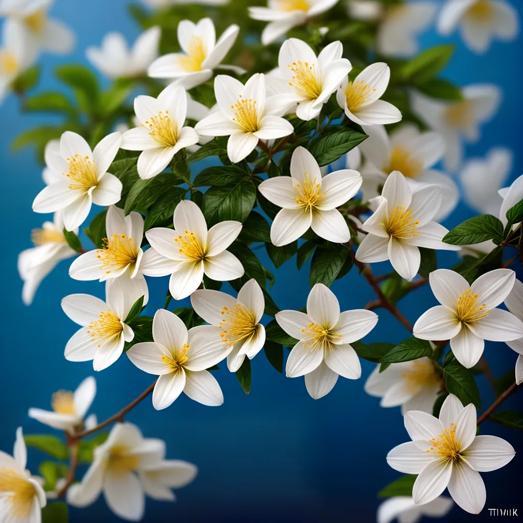 Descubra Qual é o Significado de Sonhar com Jasminum Mesnyi. 3 Fotos jasmim amarelo ceu azul puro