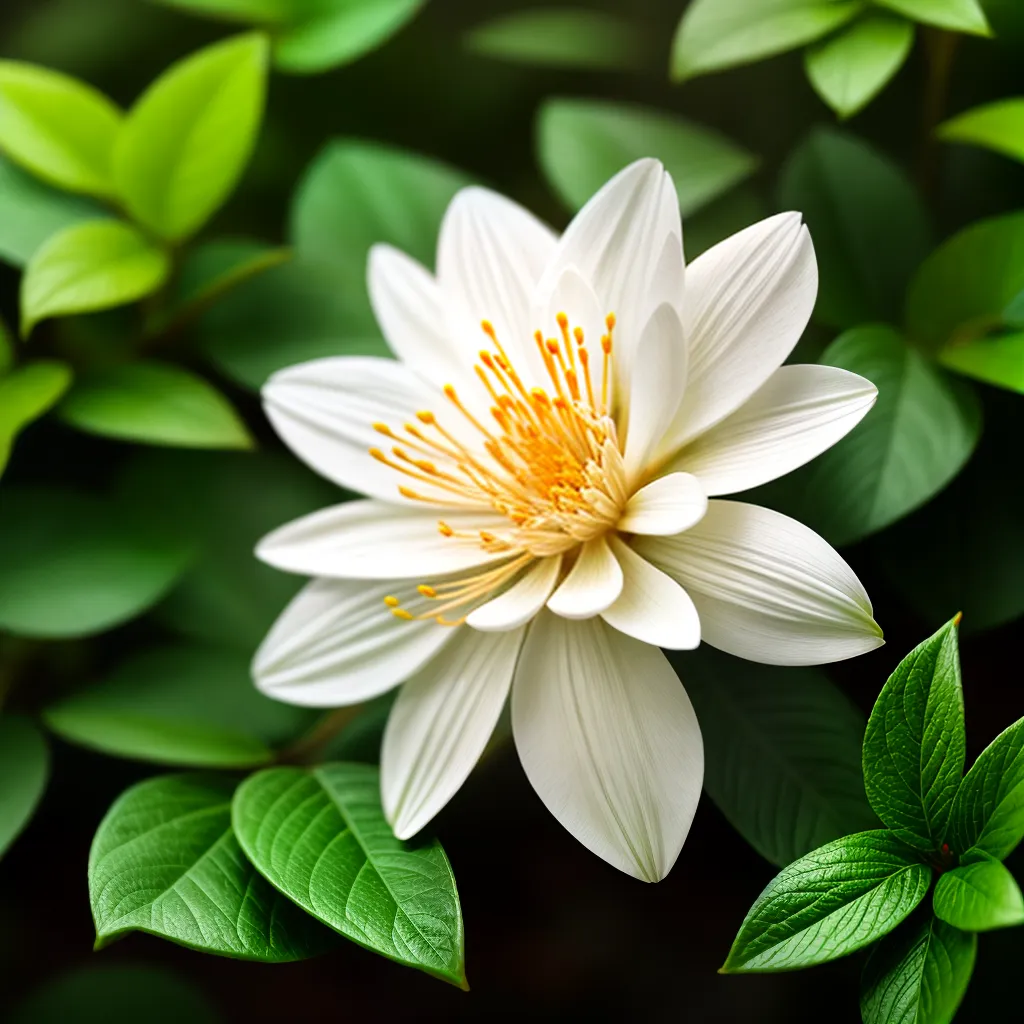 Fotos jasmine branco flor jardim folhas verdes
