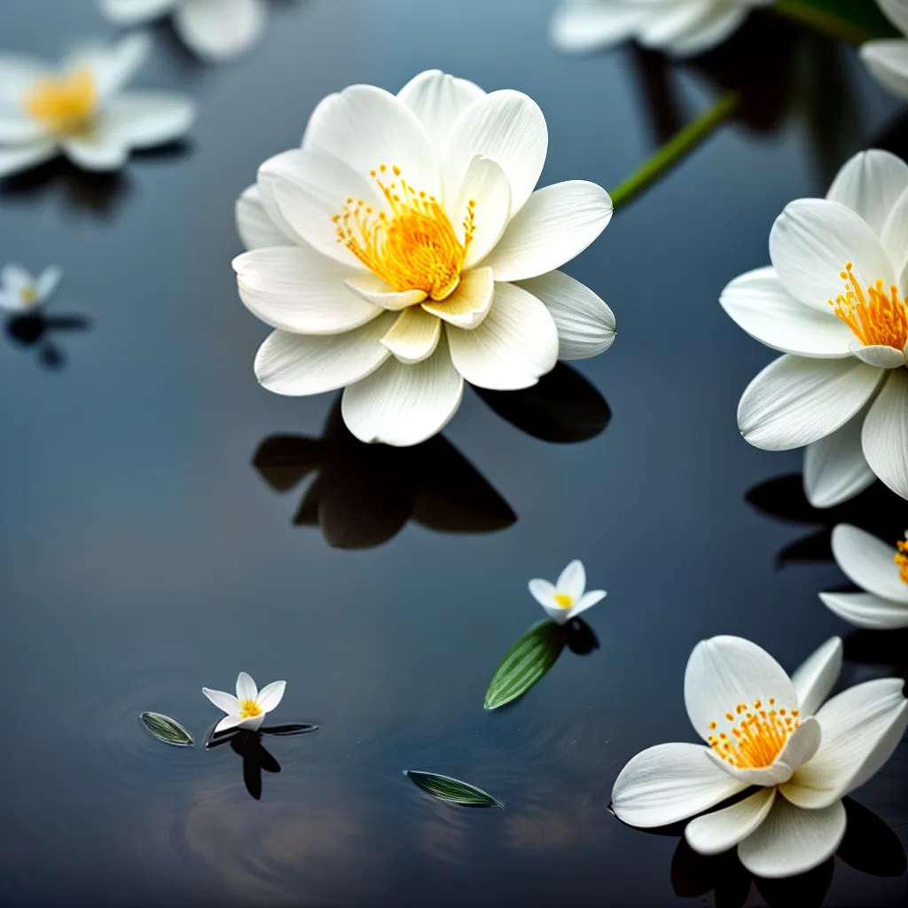 Fotos jasmine lago reflexo paz