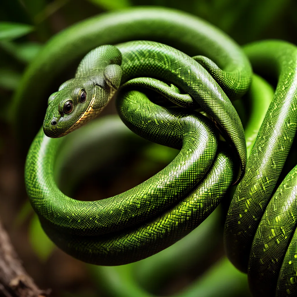 Fotos jiboia verde olhar penetrante