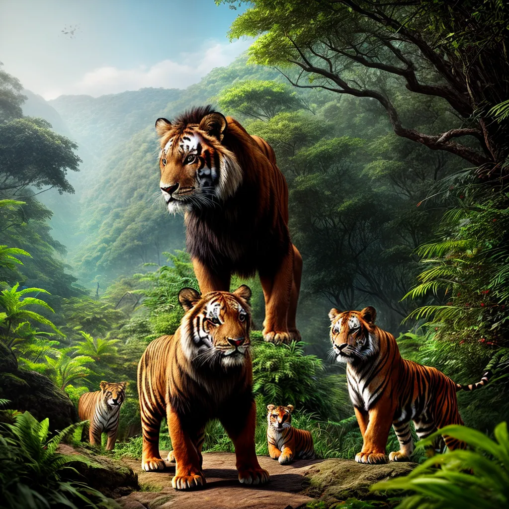 Fotos jungle animais sonhos subconsciente