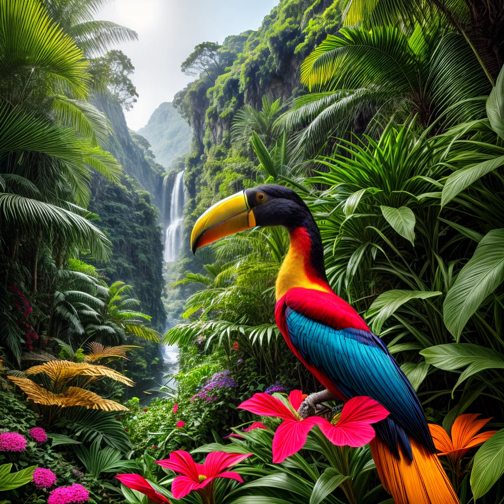 Significado de Sonhar com Animais Exóticos: Guia Completo 2 Fotos jungle exotica toucan jaguar macaco