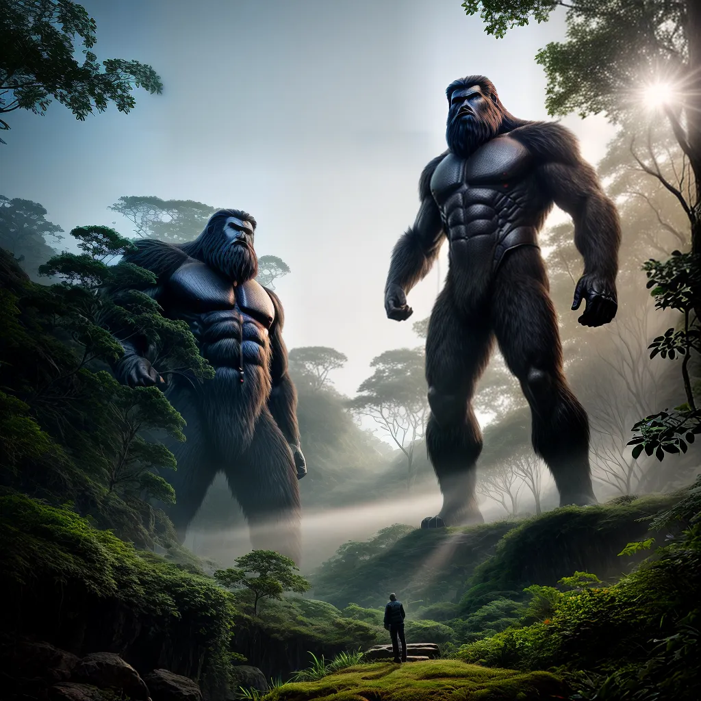 Fotos jungle gigantopithecus misterio