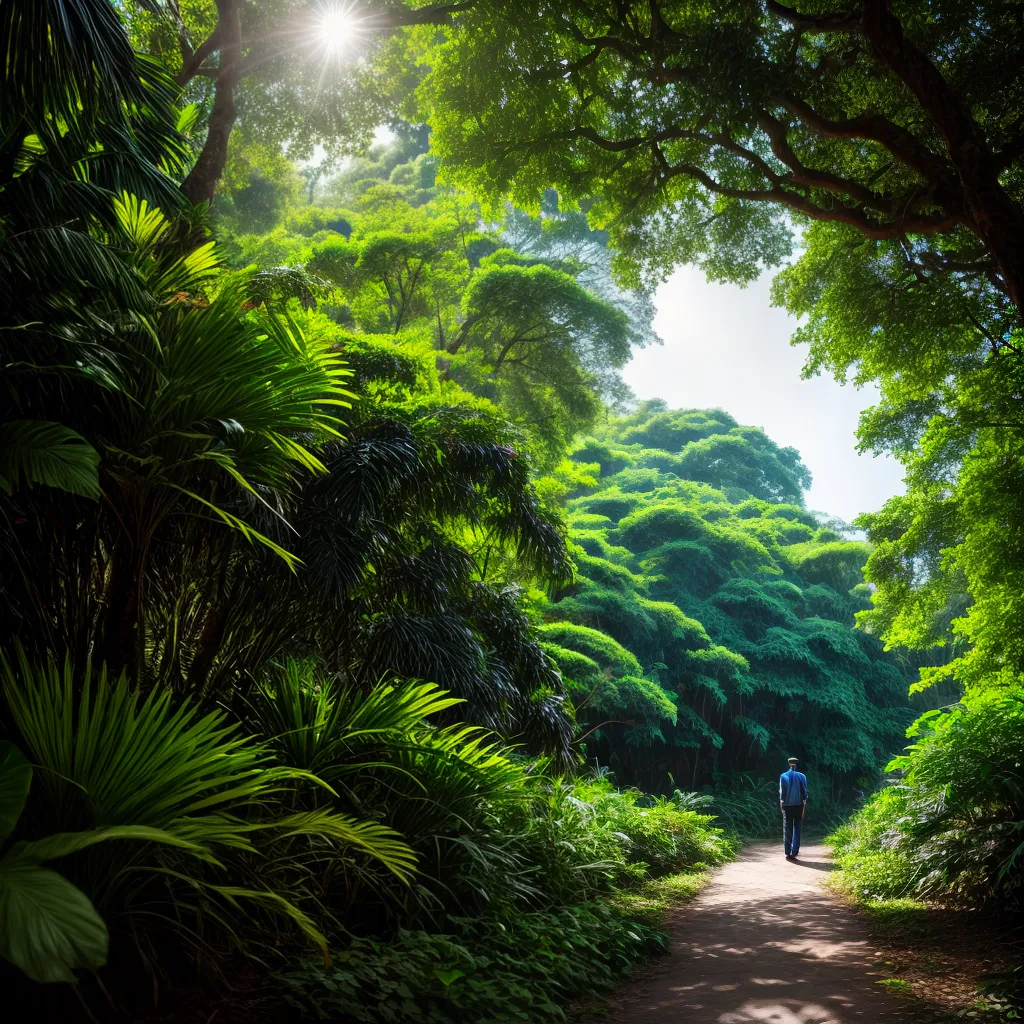 Descubra o Significado dos Seus Sonhos com Temas Selváticos 3 Fotos jungle misterio pessoa