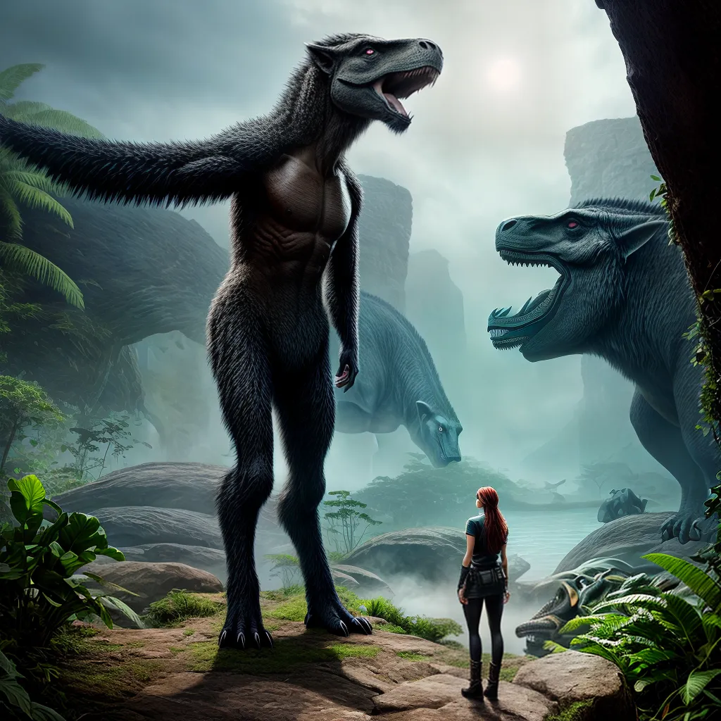 Explorando o Subconsciente: Tudo Sobre Sonhar com Dinossauros 2 Fotos jungle prehistorica pessoa dinossauros sonhos