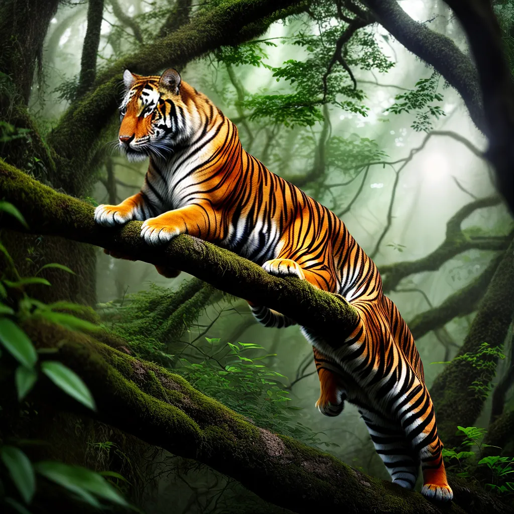 Descobrindo o Significado de Sonhar com Animais Selvagens 6 Fotos jungle tigre majestoso sonho