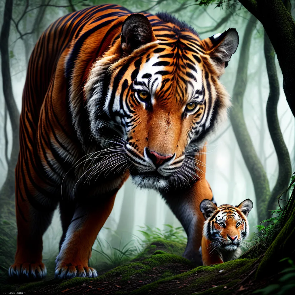 Fotos jungle tigre olhos misterio