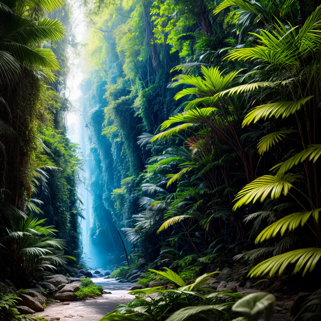 Desvendando Significados Escondidos: Qual o Significado de Sonhar com a Vida Selvagem 3 Fotos jungle trilha luz interior
