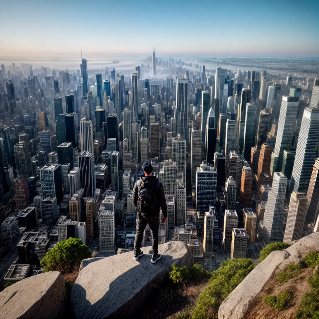 Significado de Sonhar com Urbanização: Como o Crescimento Urbano Reflete nos Nossos Sonhos? 2 Fotos labirinto arranha ceu sonhador