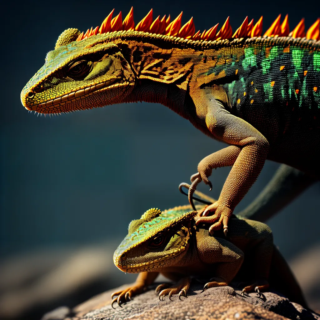 Lagarto-de-Fogo: Desvende o Significado Oculto em Seus Sonhos 3 Fotos lagarto fogo misterio transformacao
