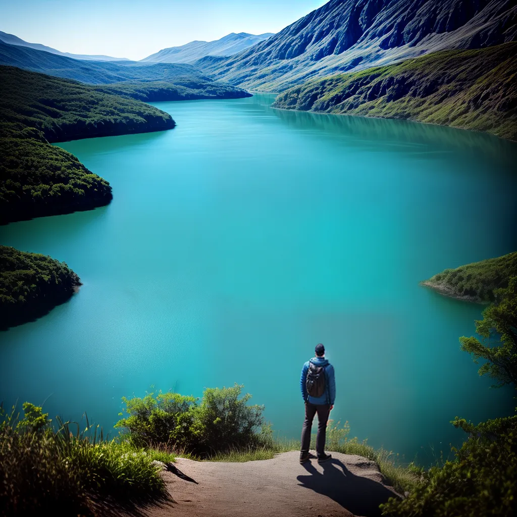 Sonhar com água: descubra o que significa esse sonho. 3 Fotos lago azul reflexo pensamentos