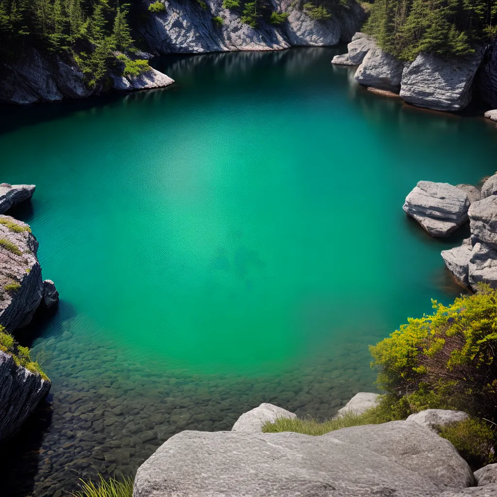 Revelando os Mistérios: O que Significa Sonhar com Água? 3 Fotos lago azul solidao