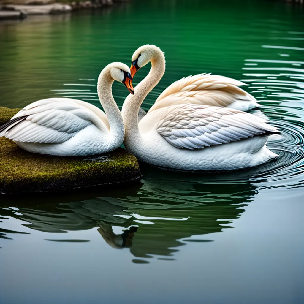 Sonhos com Água e Animais: O que Significam? 6 Fotos lago cisne serenidade natureza