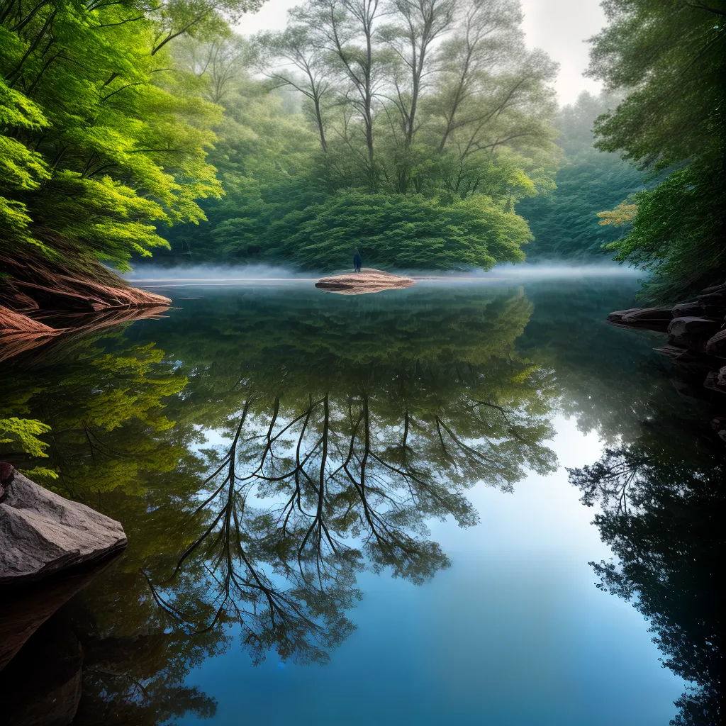 Entenda seus Sonhos mais Profundos 2 Fotos lago cristal reflexao sonhos