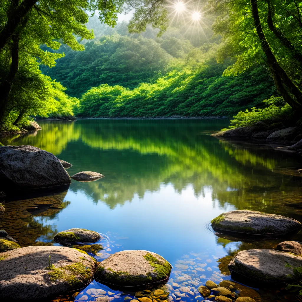 Descubra o Significado de Sonhar com Água 5 Fotos lago floresta sonho agua paz