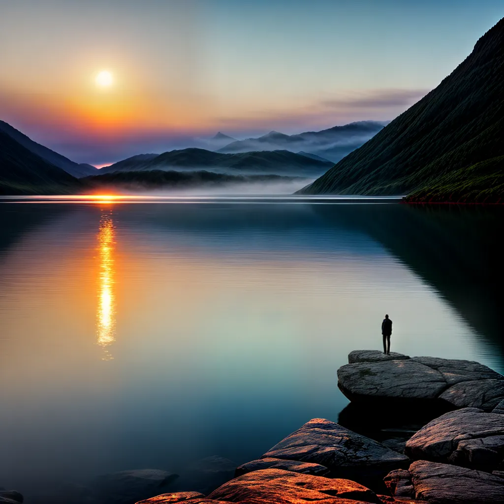 Qual o significado de sonhar com água? 3 Fotos lago lua reflexo paz 1