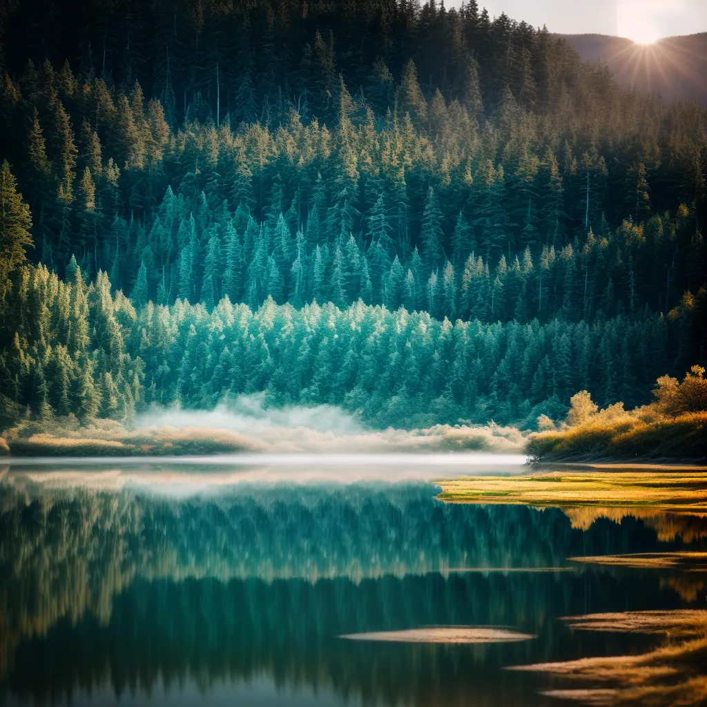 Fotos lago lua serenidade profundidade sonhos