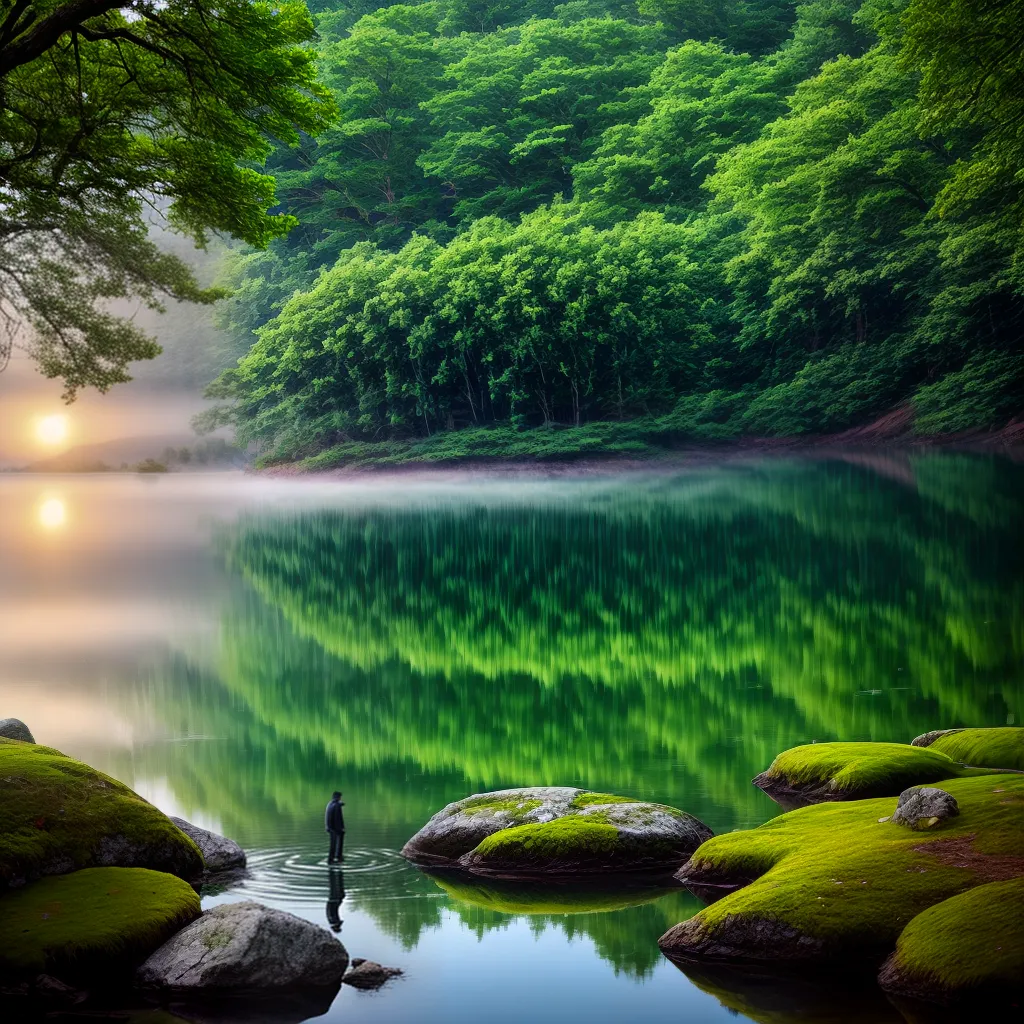 Hidrofólv nos sonhos: Entenda seu significado 3 Fotos lago luar reflexao serenidade introspeccao