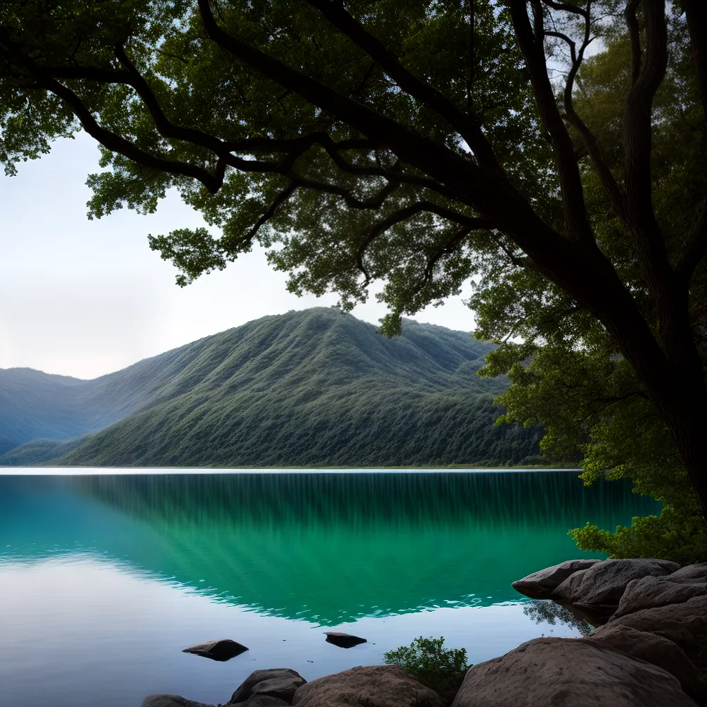 Fotos lago luar reflexo sonhador mergulho