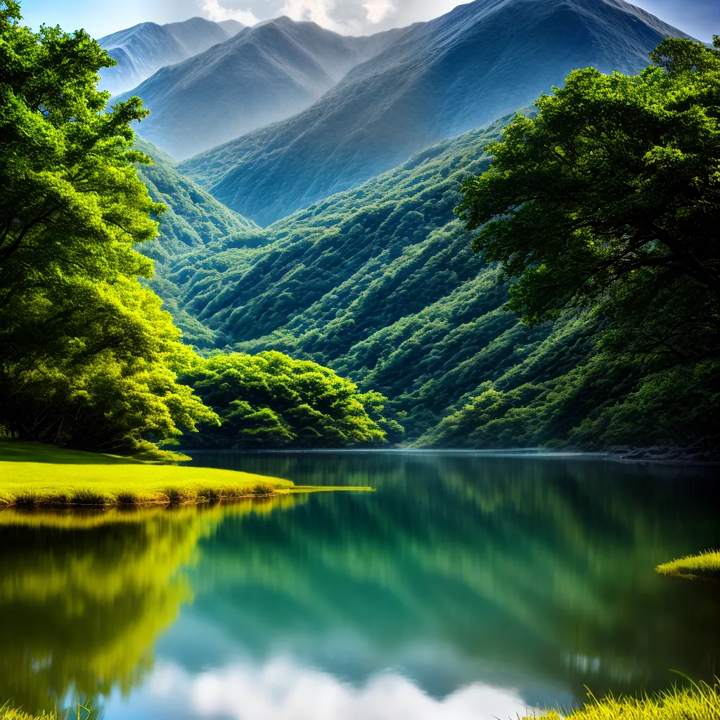 com Água: Descubra as Diferentes Possibilidades e pertença ao tema de Espiritualidade. 6 Fotos lago montanha reflexo ceu espiritualidade