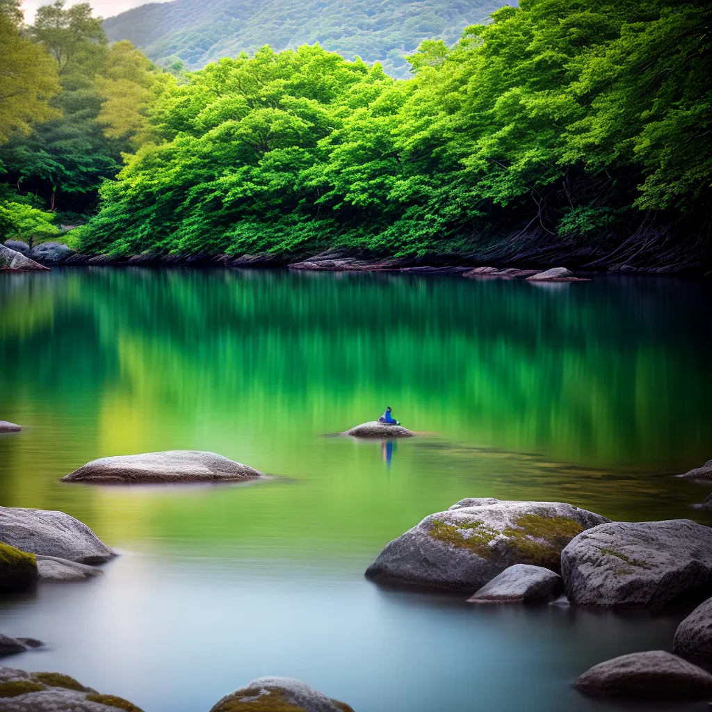 Caminhando pelas Trilhas dos Sonhos: Significado de Sonhar com Água 2 Fotos lago montanhas reflexao serenidade