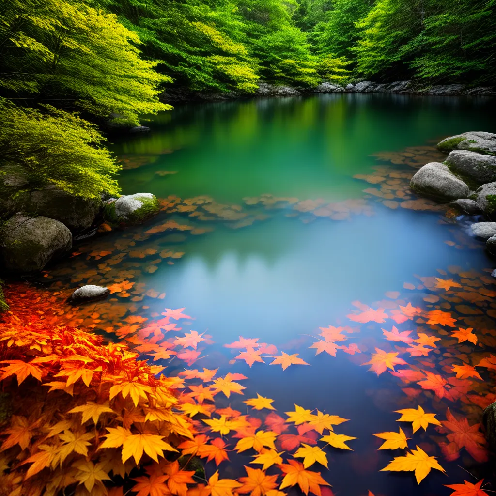 ra o Significado de Sonhar com Água e suas Variações 6 Fotos lago outono floresta reflexo agua