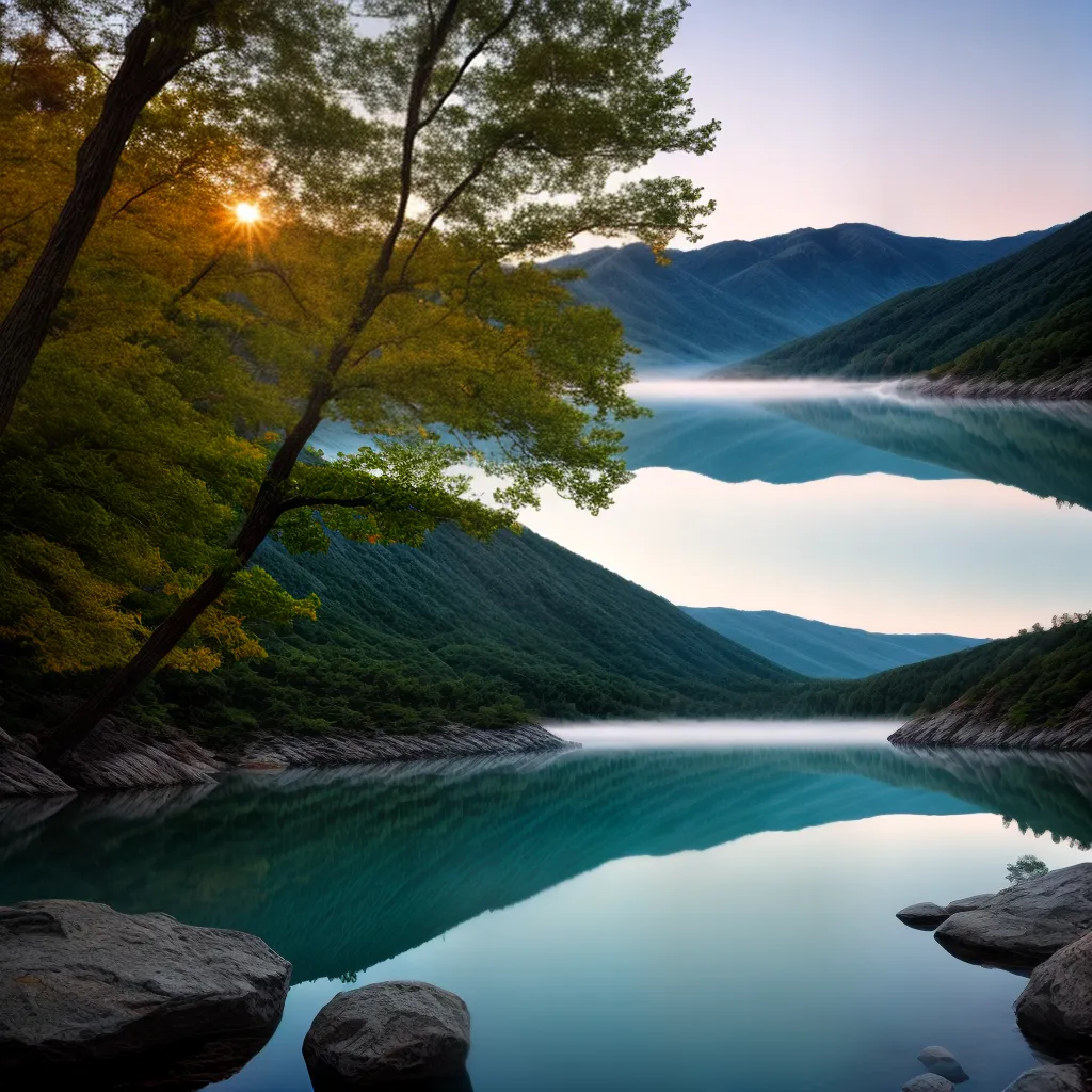 Interpretação: Sonhar com água 3 Fotos lago por do sol reflexo tranquilidade renovacao