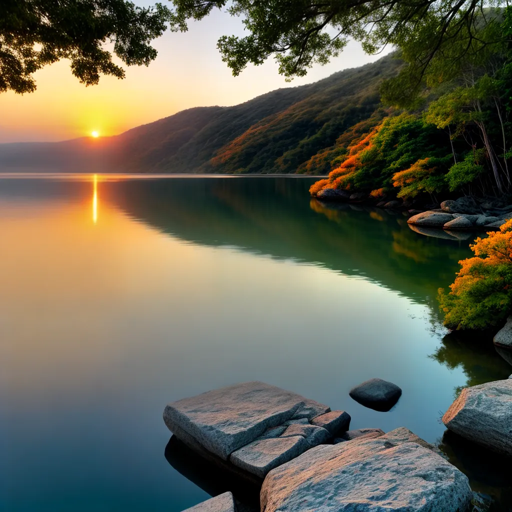 Desvendando o Significado de Sonhar com Passeios de Barco: Emoções e Simbolismos 5 Fotos lago por do sol veleiro paz