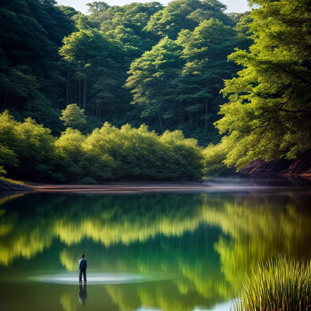 Caminhando pelas Trilhas dos Sonhos: Significado de Sonhar com Água 4 Fotos lago reflexao sonhos subconsciente