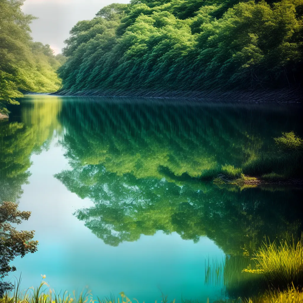 Os Significados Ocultos por trás de Sonhar com Água 2 Fotos lago reflexo ceu arvores pensativo