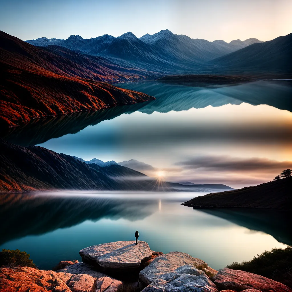 Almargem da Vida: Descubra o Significado de Sonhar com Água. (Tema: Significado de Sonhos) 4 Fotos lago reflexo pessoa contemplacao sonho