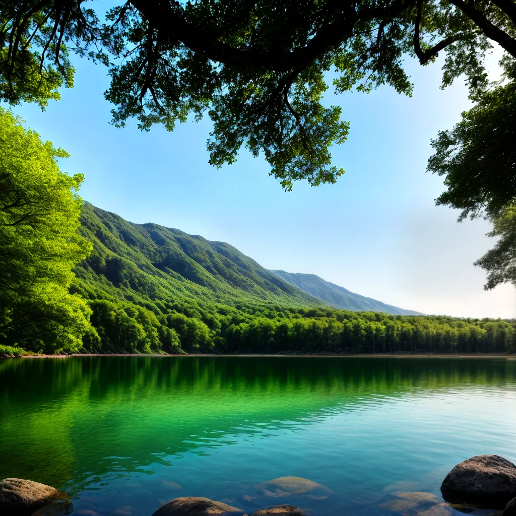 Significado de Sonhar com Água: Descubra as Diversas Mensagens que esse Elemento pode Trazer para suas Emoções e Vida Pessoal 6 Fotos lago sereno montanhas arvores paz