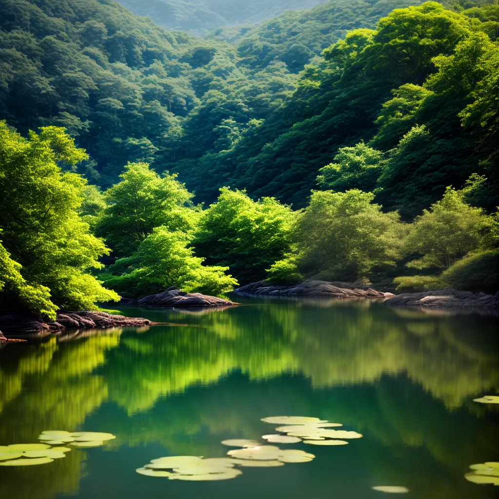 Descubra o que Significa Sonhar com Água e seus Significados 5 Fotos lago sereno natureza ceu azul 12