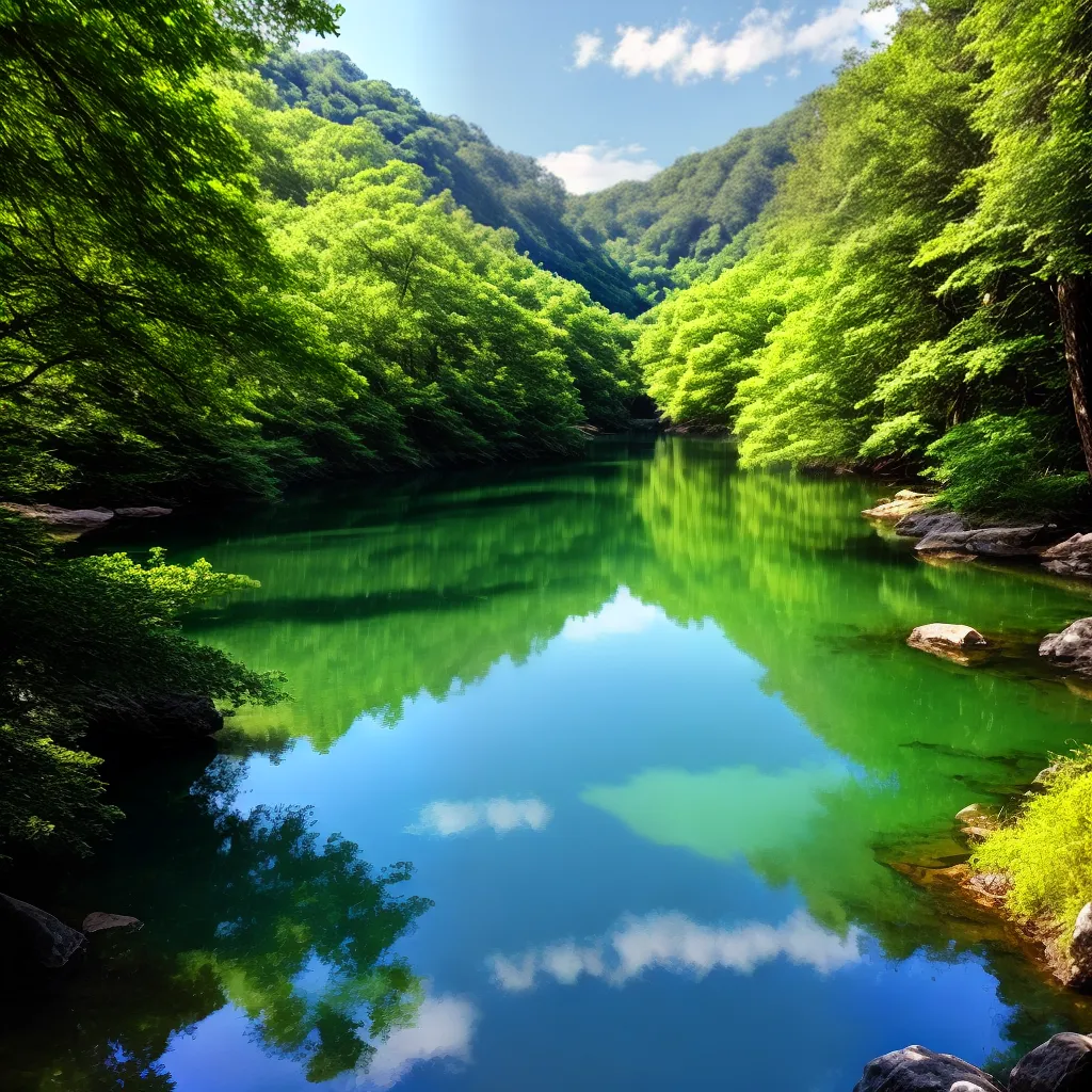 Desenxovalhando os significados dos sonhos com água 4 Fotos lago sereno natureza ceu azul 3